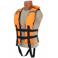 Жилет страховочный Таймень Эко S оранжевый