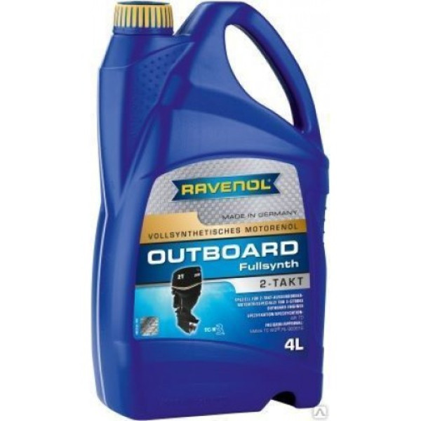 Масло RAVENOL Outboardoel 2T Mineral 4 л в Чебоксарах