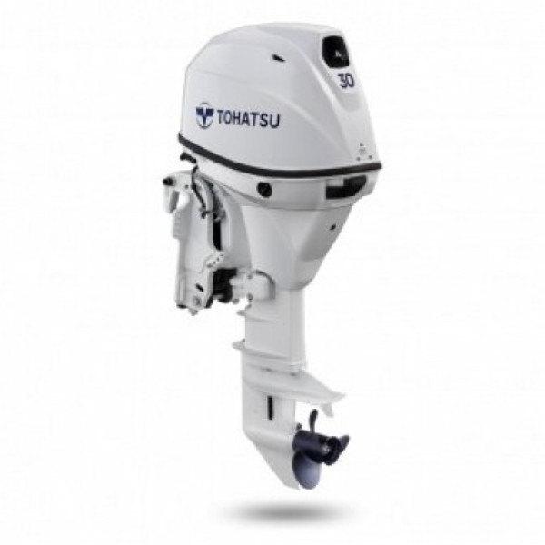 Лодочный мотор Tohatsu MFS 30СW EPTL 4 тактный NEW белый в Чебоксарах